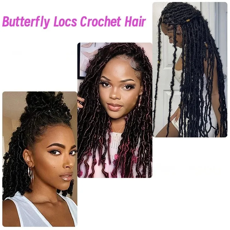 24 Inch Natural Color Bulk Hair Bulk Crochet Hair Braiding Extensions Afro Hair Braids for Braiding Crochet Braids Curl Hair Extensions for Boho Braid