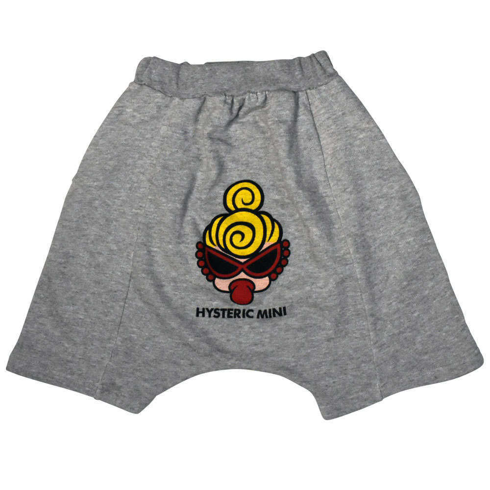 Embroidered Boys and Girls Shorts Cartoon Childrens Big Doll Head Printed Five Quarter Pants 2025 Summer New Beach Pants Y250430HGMB