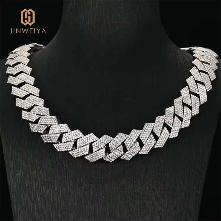 Wholesale Cuban Link Chain 6 Inch 18 Inch 20 Inch 22 Inch 24 Inch Hop Cuban Chain Mens Rapper Chains Cool Rapper Chains