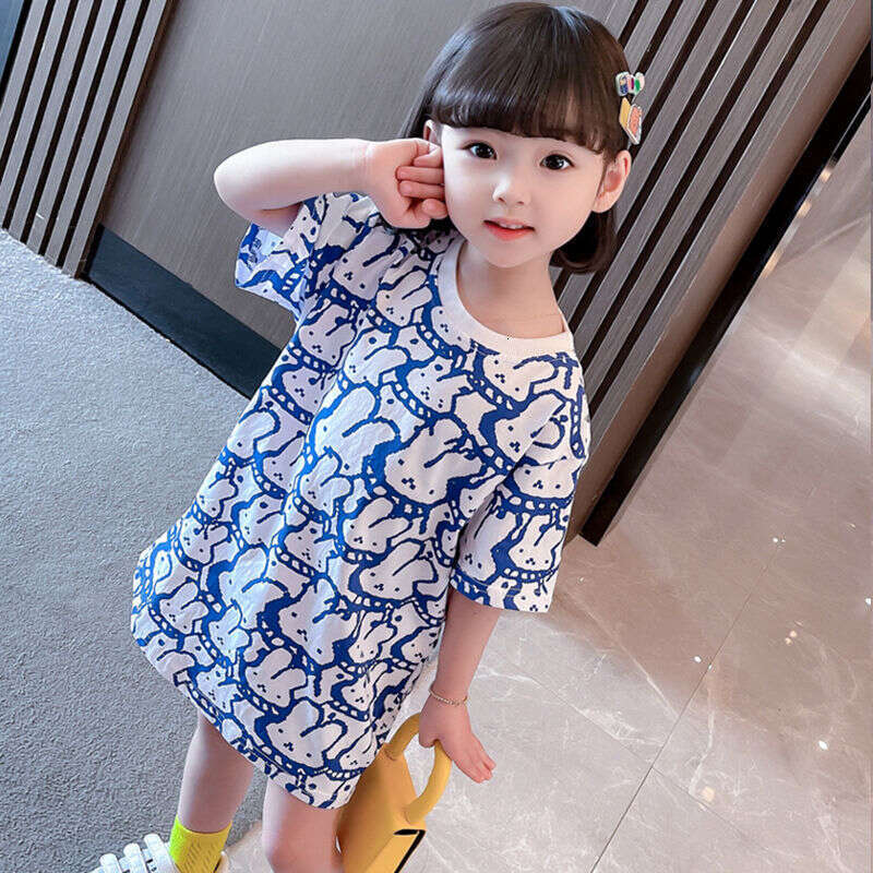 Children's T-Shirt Boys Girls, Clothes Babies, Summer Short Sleeved 2025 New Style, Loose Stylish Top For Small And Medium-Sized Children