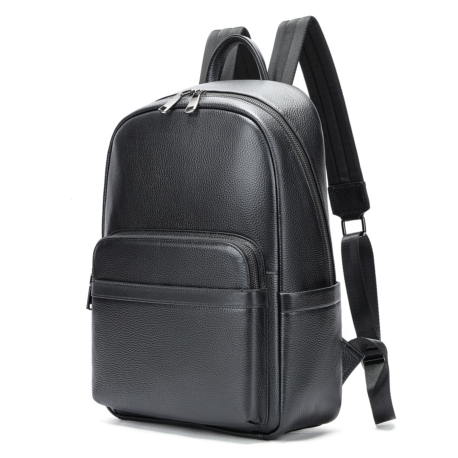 Malunte genuine leather cowhide backpack, men's bag, high-end business computer backpack collection, men