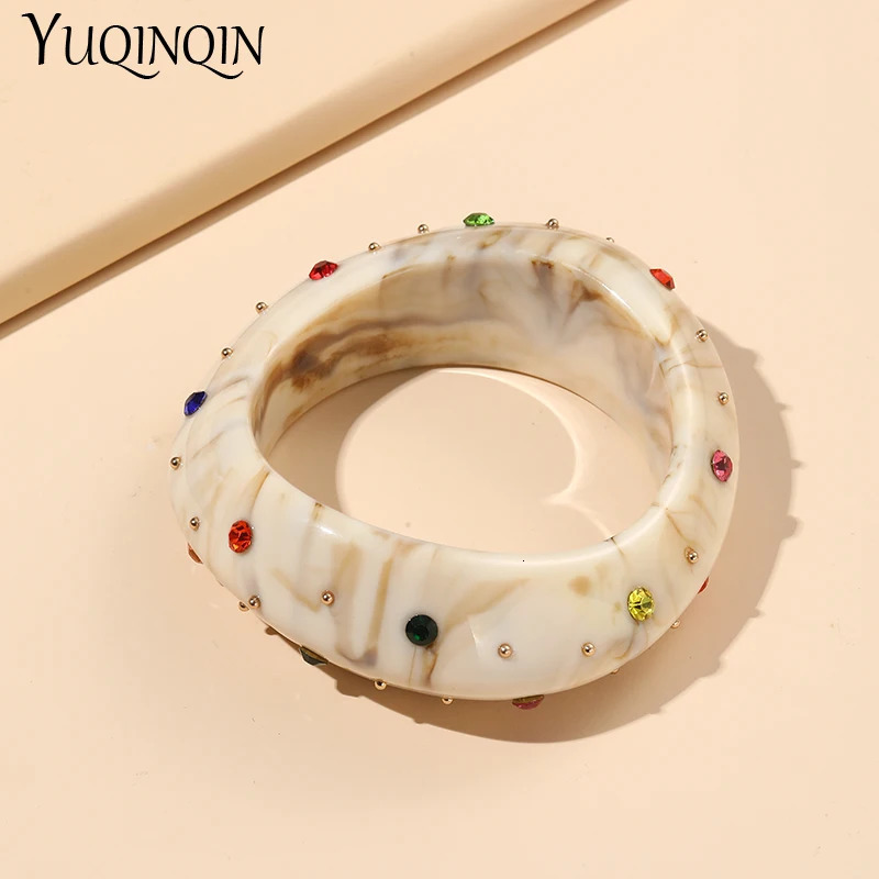 Classic Retro Irregular Geometric Cuff Bracelet Womens Fashion Jewelry Crystal Charm Bracelet Fashion 250425