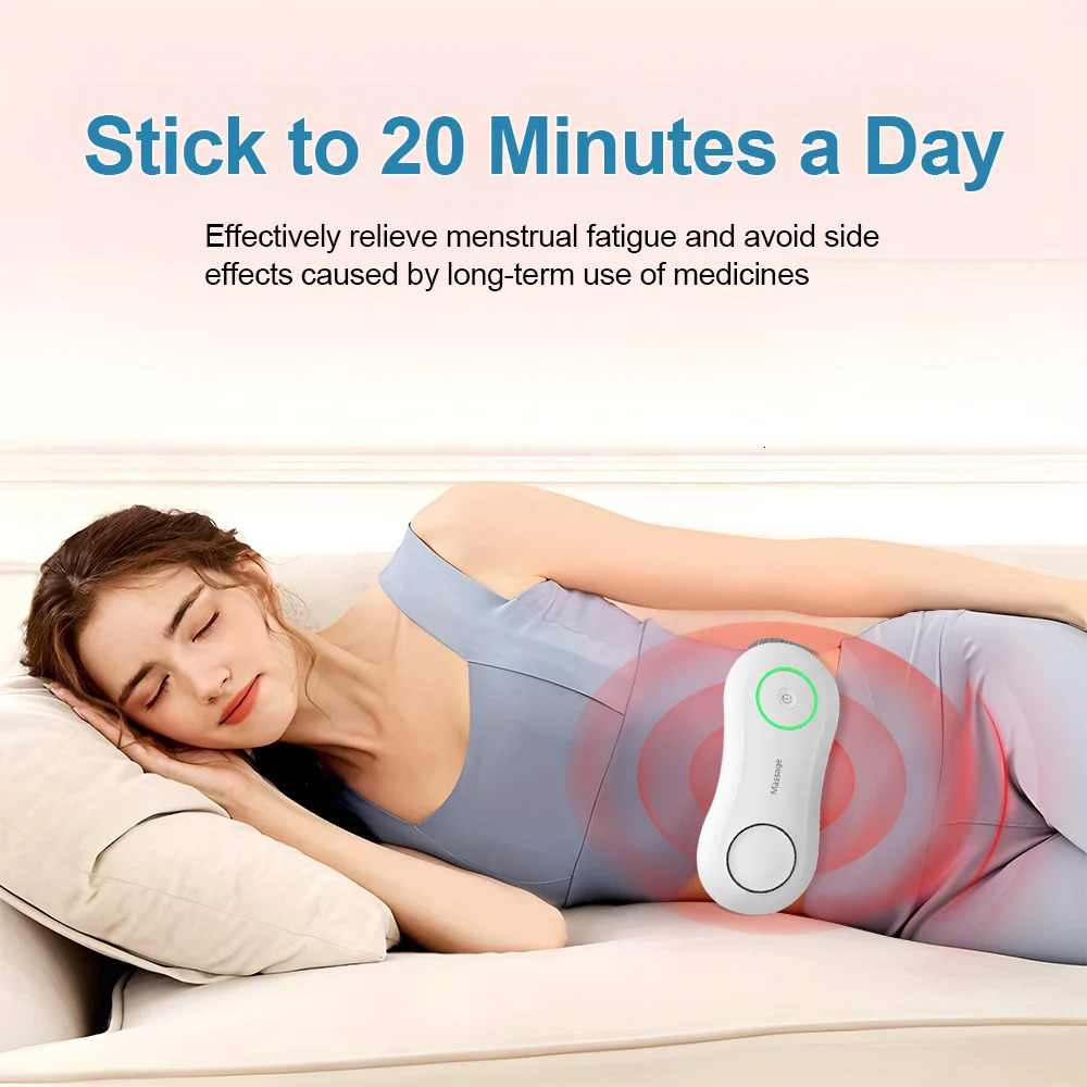 Back or Belly Heating Pad Electric Waist Belt Device Portable Cordless Fast Heating Pad Abdominal Belly Massage for Women Girl 250424