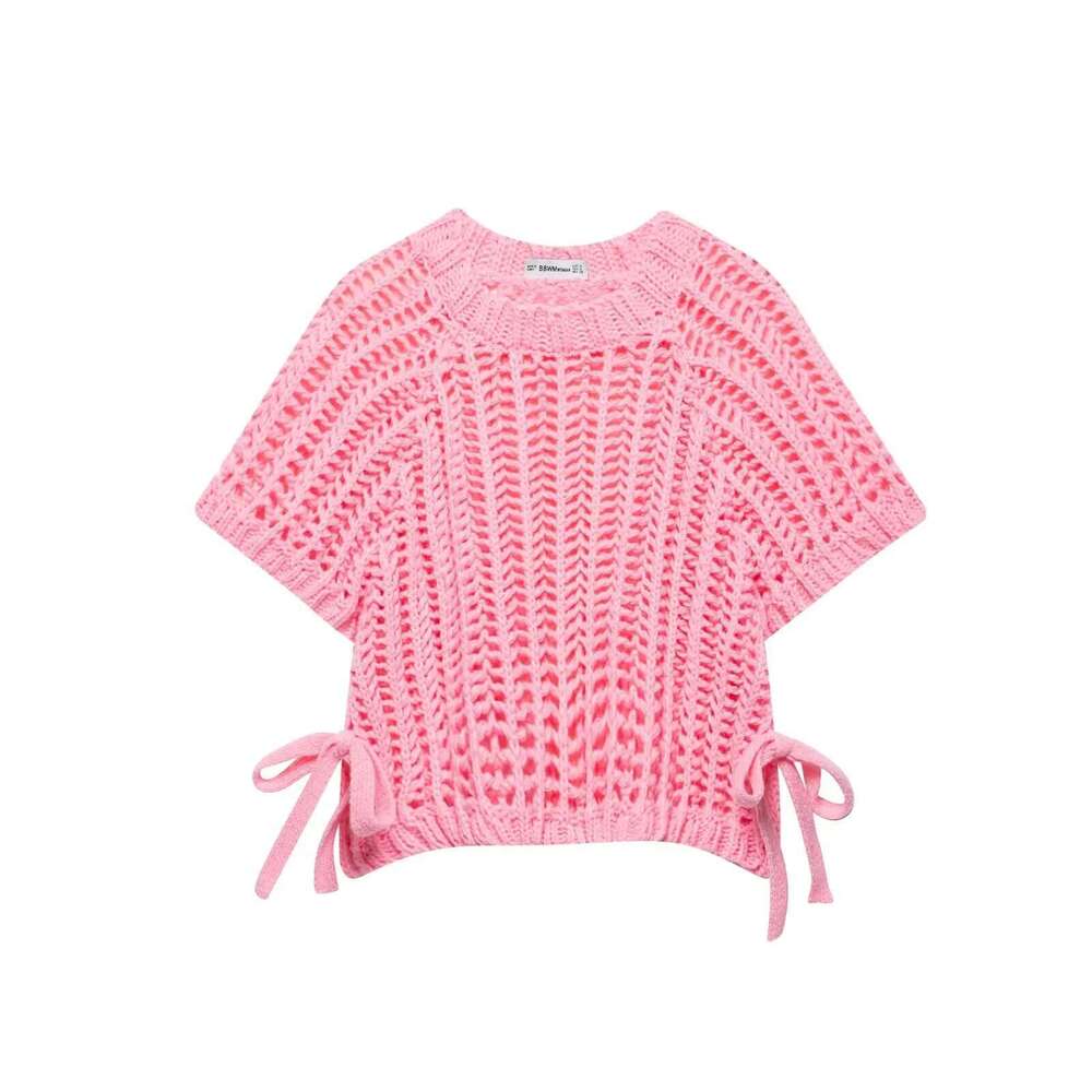 European And American Style 2025 New Niche Design Round Neck Sleeveless Pullover Knitted Vest