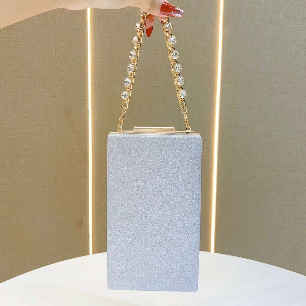 Dinner Bag New Chain Handbag Formal Banquet Evening Dress Bag Mobile Phone Bag KQ