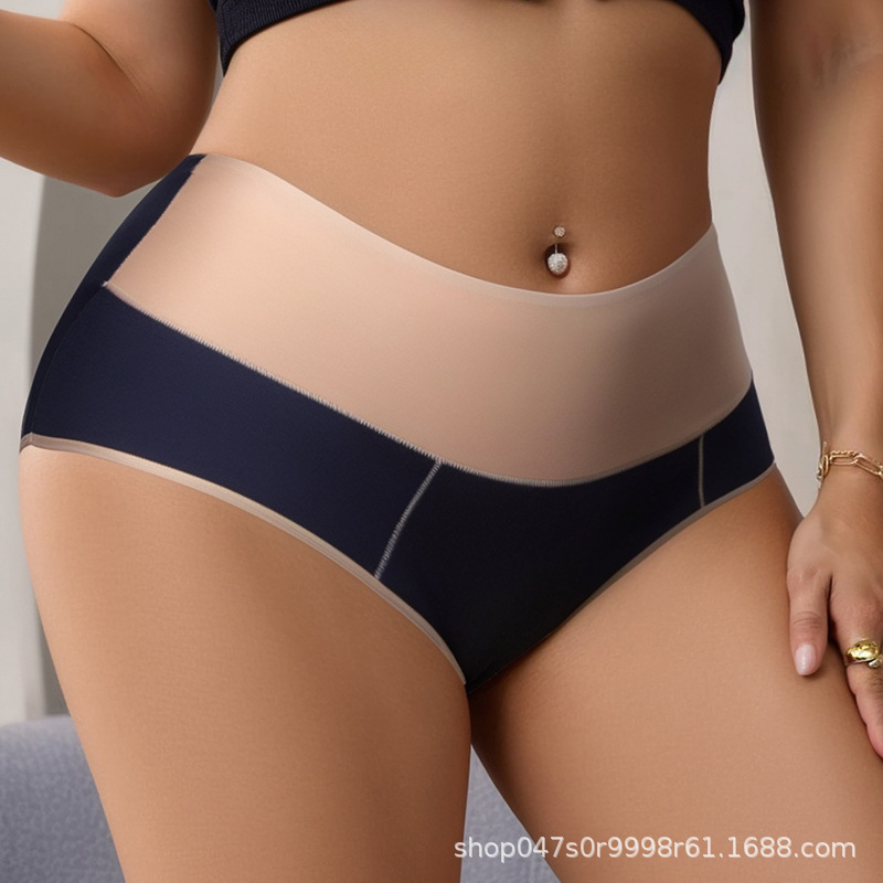 Skin-Friendly Pure Cotton Spliced Brief for Large Sizes Breathable & Antimicrobial Supportive Undies sexy lingerie erotic girls Home Wear porn lingeri