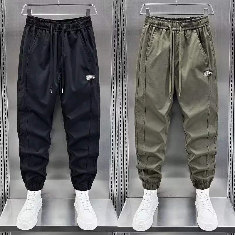 Mens Trouser Mens Jogger Running Jogger Large Tablet Harajuku Ensemble De Sport Mens Summer Clothing Gym Y2k 250423