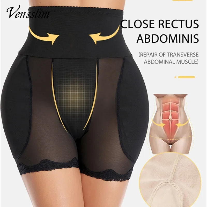 Vensslim Female Hip Enhancer Shaped Lift Underwear Mat Waist Trainer Size Control 250430
