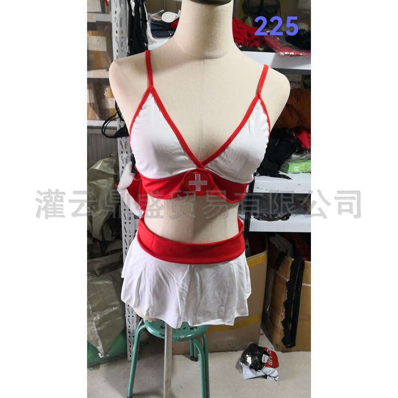 Sexy Underwear Fun Lingerie Sexy Three Point Hollow Out Fun Nurse Uniform