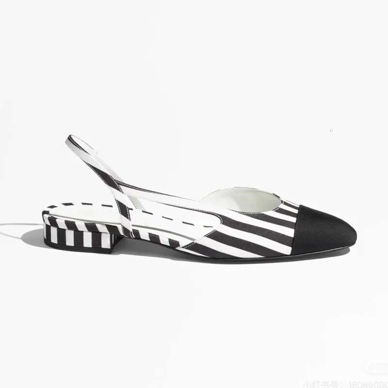 Bow Fashion Brand Designer Color Blocked High Heels Striped Sandals Thick Heel Casual Women Shoes