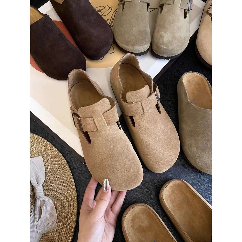 Spring Autumn Summer New Fashion Women's Retro Outdoor Slippers Simple Casual Flat Shoes Comfortable Designer Sandals