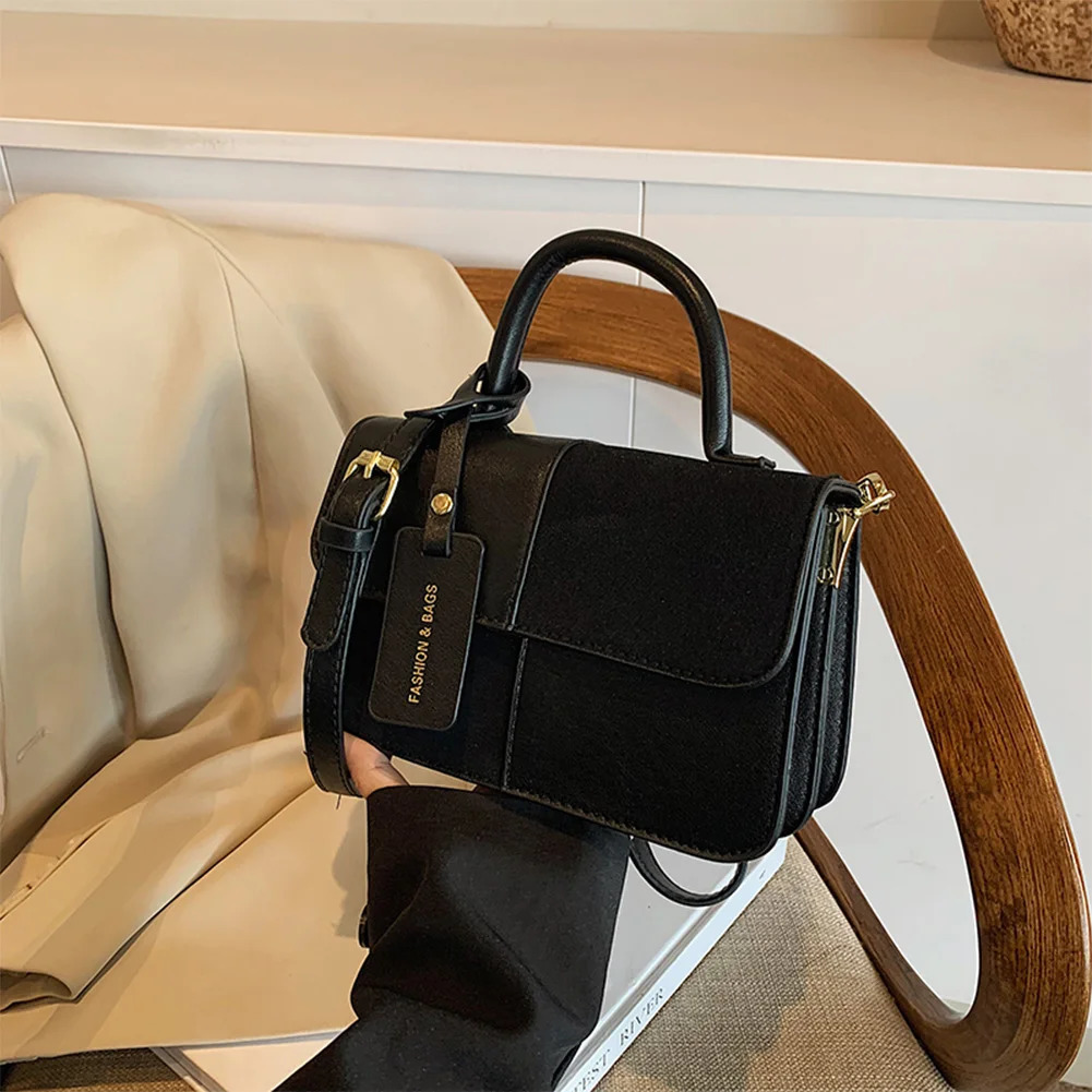 Womens shoulder bag with adjustable shoulder straps cross body bag PU leather fashionable top handle mini backpack work travel bag 250425