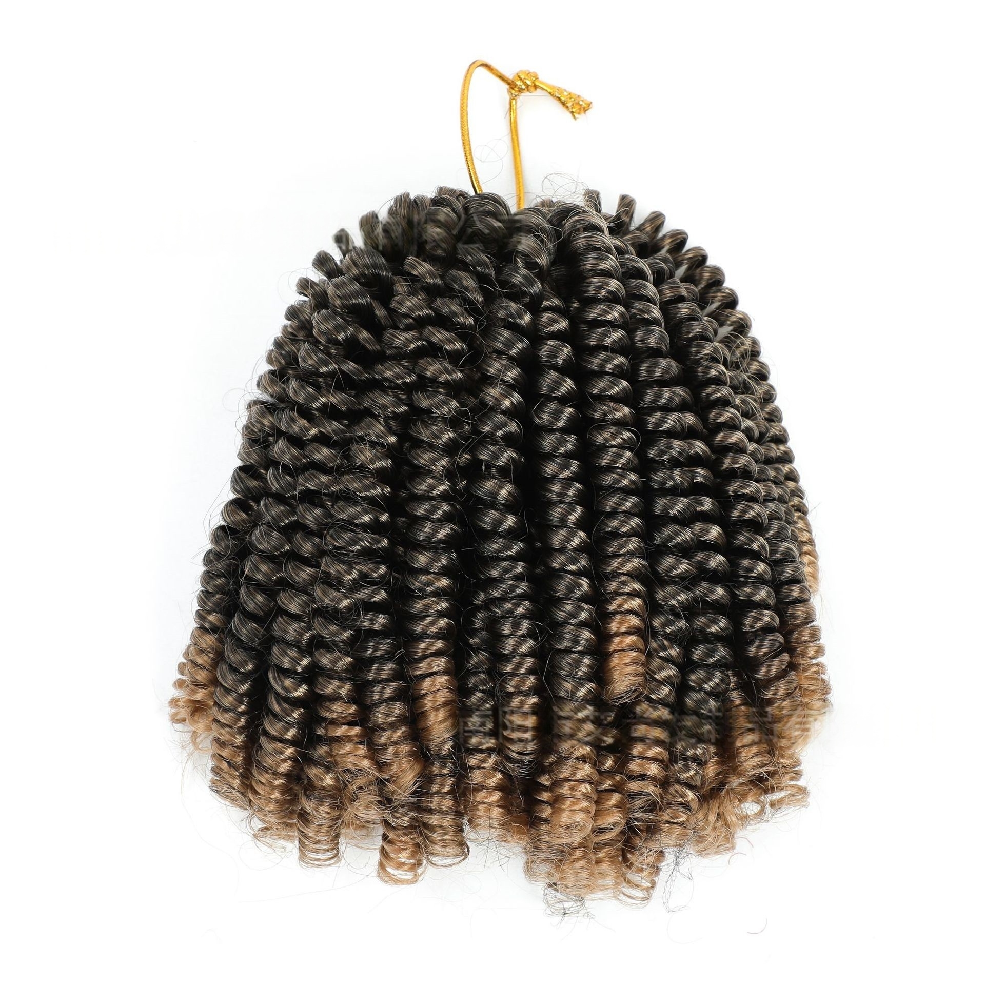 8Inch Spring Twist Crochet Hair Extensions Afro Fluffy 20 Strands/Pack Twist Braids Hair Braided Wigs Knotless Twist Glueless Braided Wigs Spring Pre-