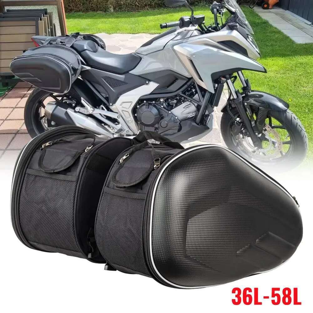 Pair Moto Saddle Bags Side Storage Lage Helmet Bag Fork Tool Pouch For Aprilia Motor Universal Motorcycles