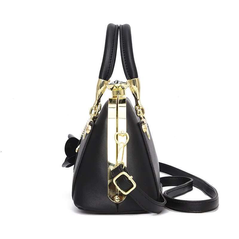 Spring and summer new patent leather sequins flower handbag shell banquet dress daily one-shoulder cross-body women's bag