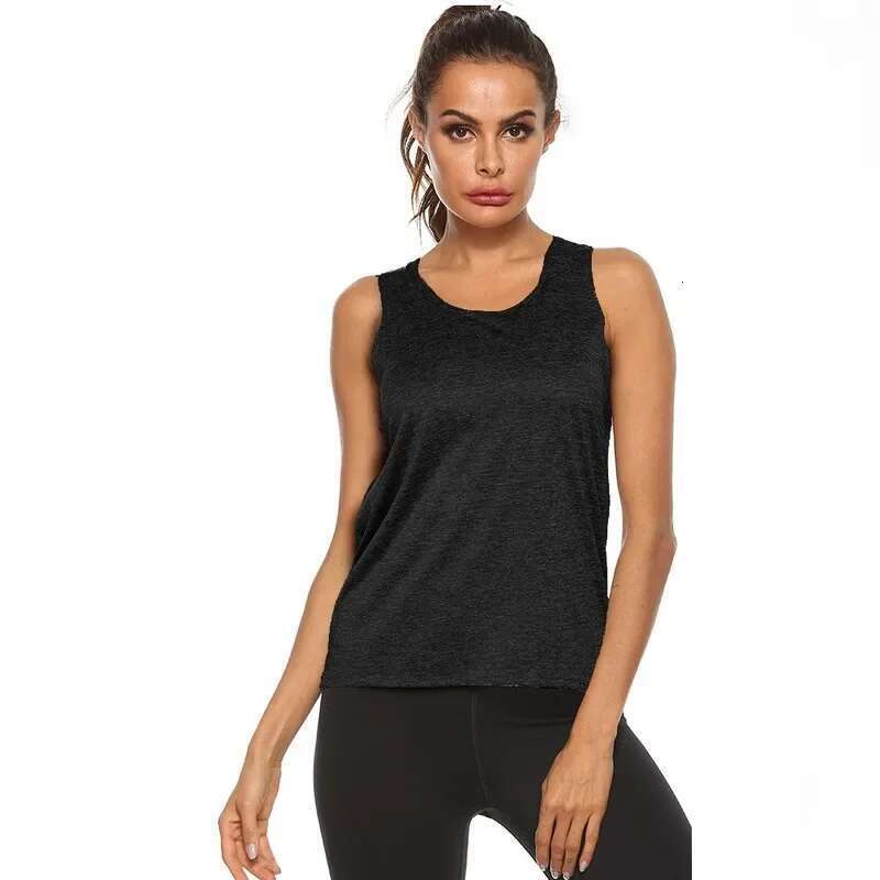 STOUREG Sleeveless Racerback Workout Tank Tops Women Running Training Yoga Shirts Gym Fiess Sport Vest Crop Top