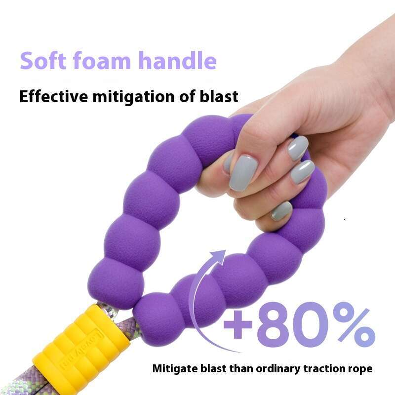 premium cotton ptype explosionproof antipull training leash medium and large dog buffering walking rope