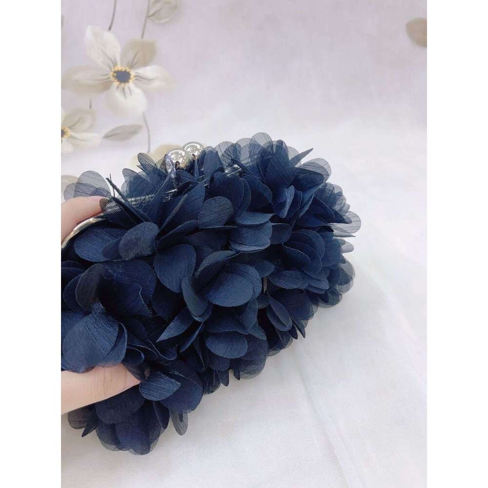 New petal hand-held fairy armpit wedding gift banquet dress bag, dance party bag