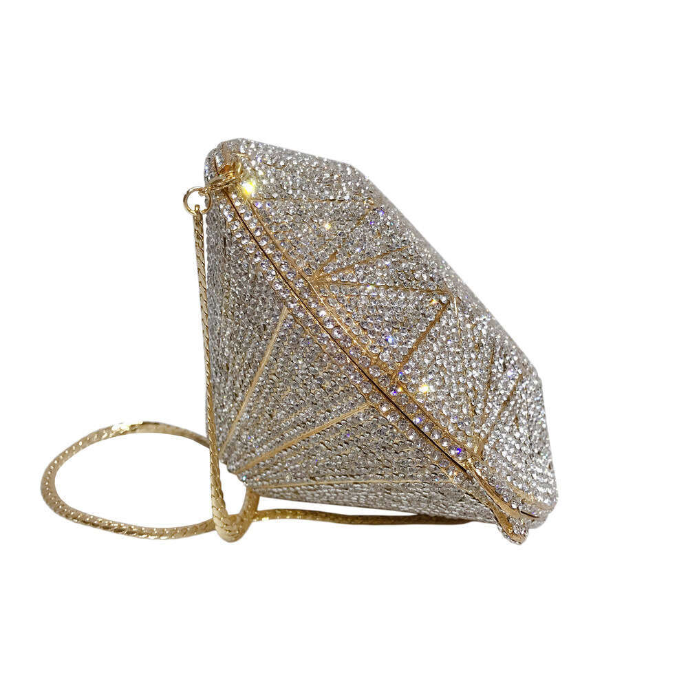 Dinner Bag BL Three Dimensional Studded Full Diamond Crystal Bag Handbag Banquet Women S Bag KQ