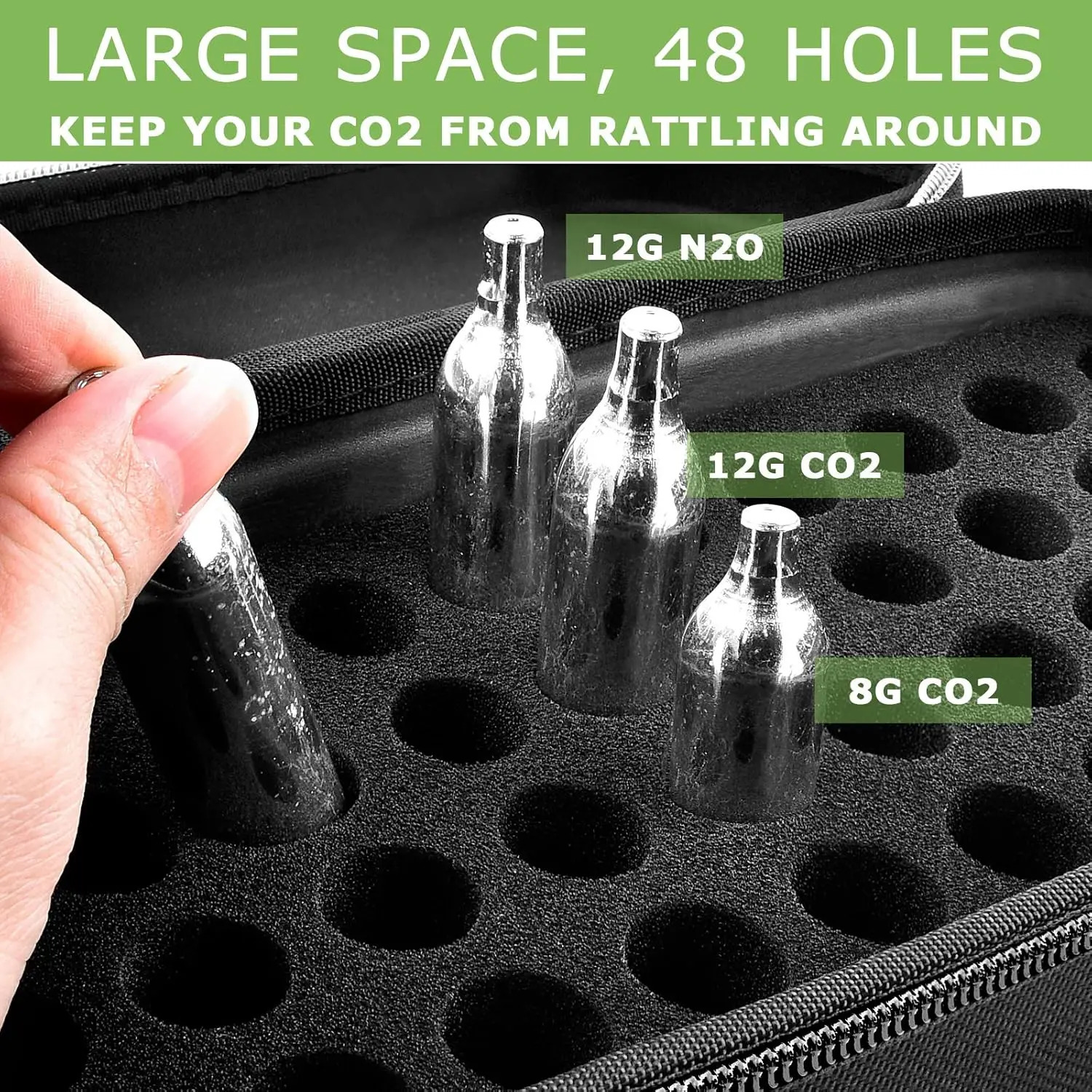 CO2 storage box compatible with Crosman suitable for Umarexss suitable for Leland 12g 8g Powerlet storage box box only 250430