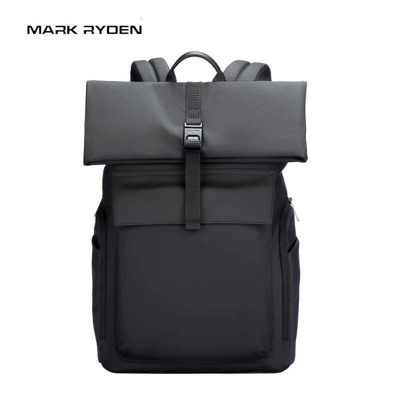 Mark Ryden Black School Bag Multi Compartment Large Capacity Casual Backpack
