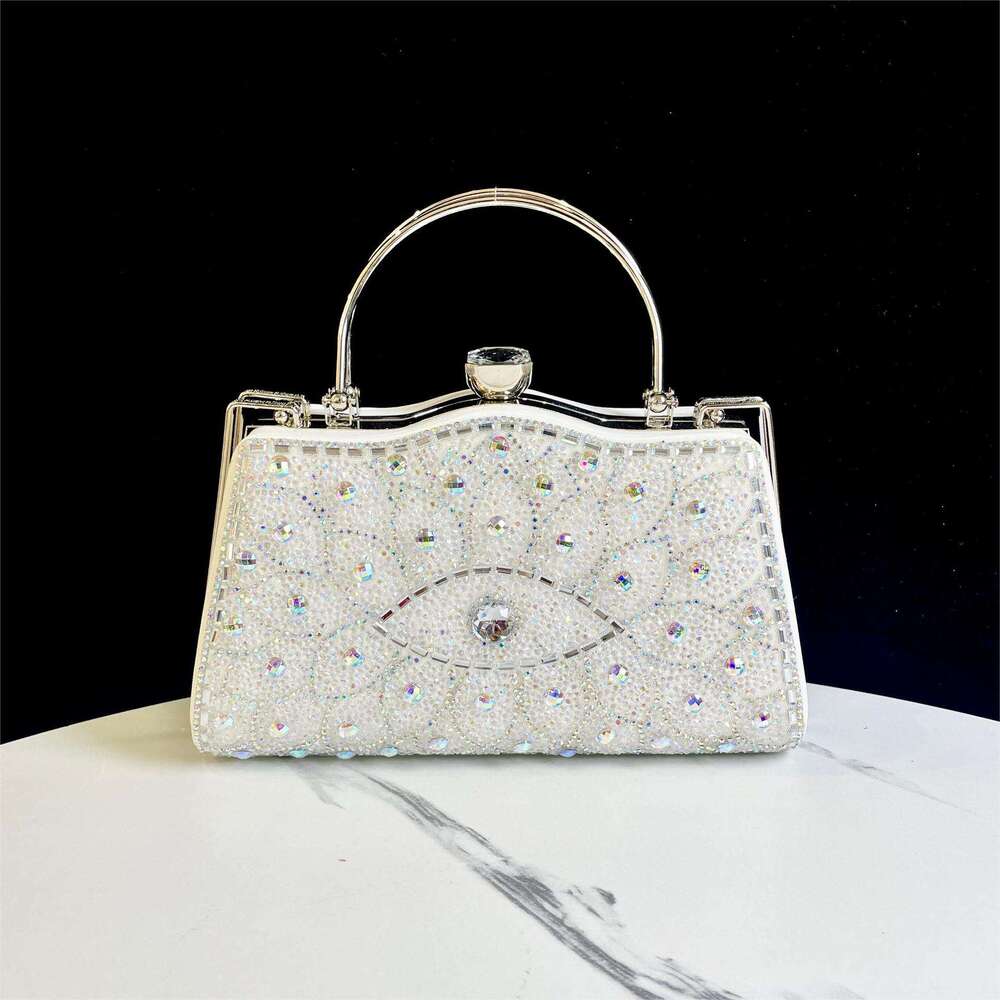 Dinner Bag New Exquisite Diamond Inlay Women S Bag With Cheongsam Socialite Banquet Handbag Rhinestone KQ