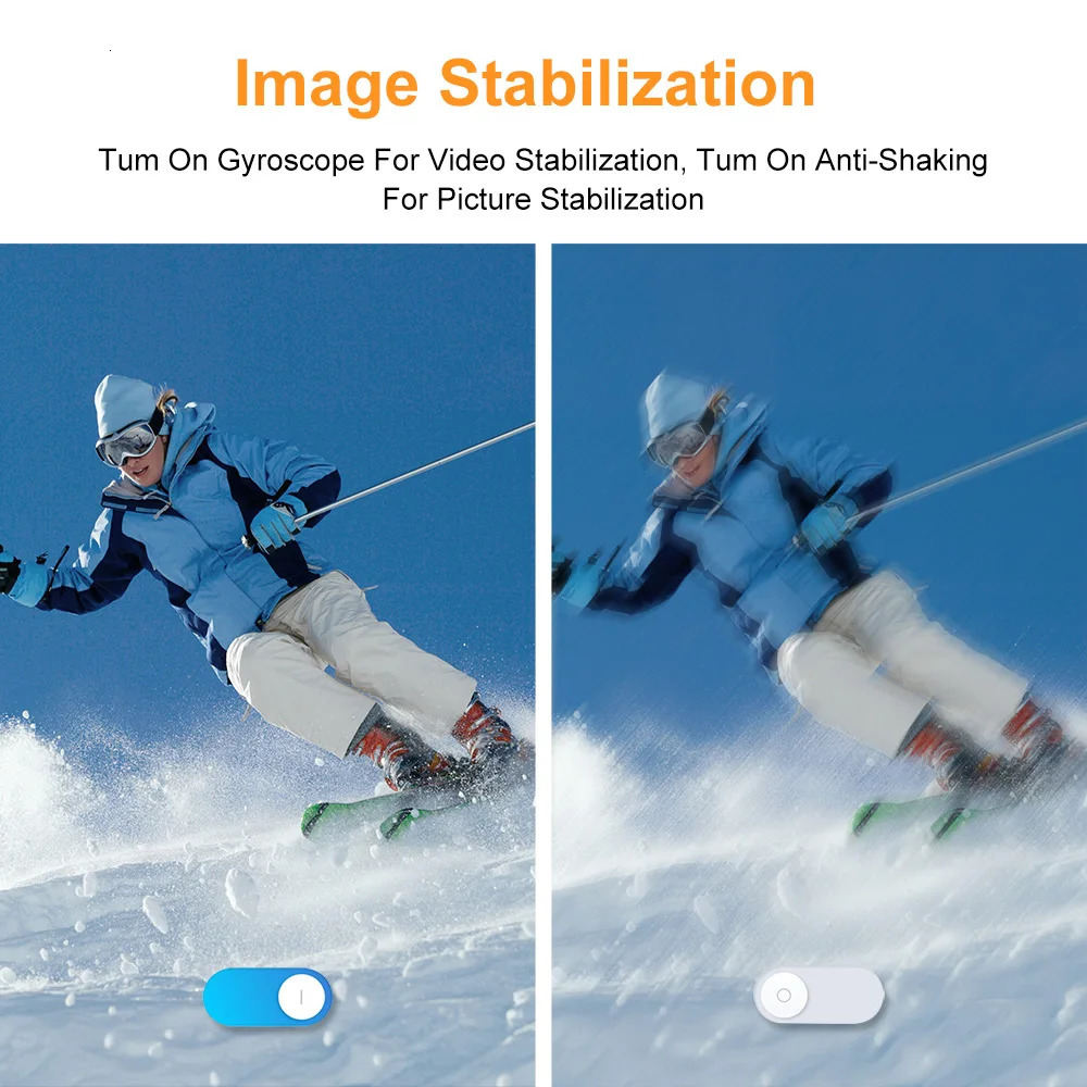 5K Action Camera 4K60FPS Dual IPS Touch LCD WiFi 170 ° 30M Waterproof 5X Zoom Shockproof Sports Camera with Remote Control 250425