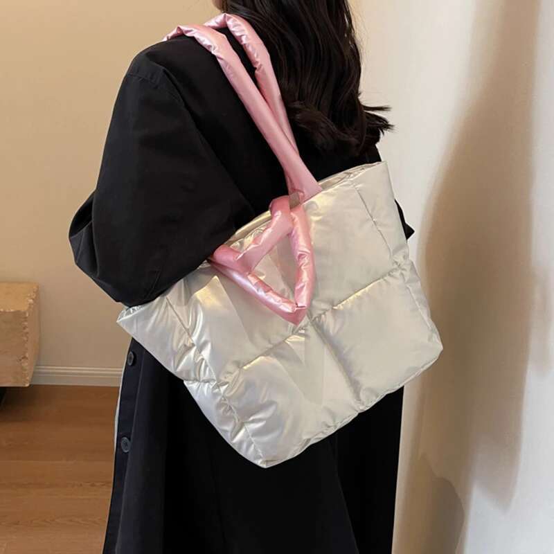 designer bag PU Solid Color Hot Selling Women's Tote Large Capacity Zipper Versatile Fashion Shoulder Bag Soft Simple Trendy Handbag