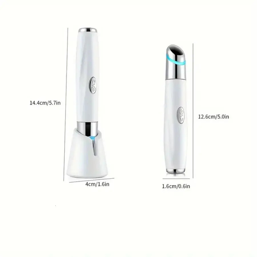 Eye Massage Beauty Device LightenDark Circles compress 3 Color LEDPon Therapy Heated Vibrator ElectricEye Massager 250422