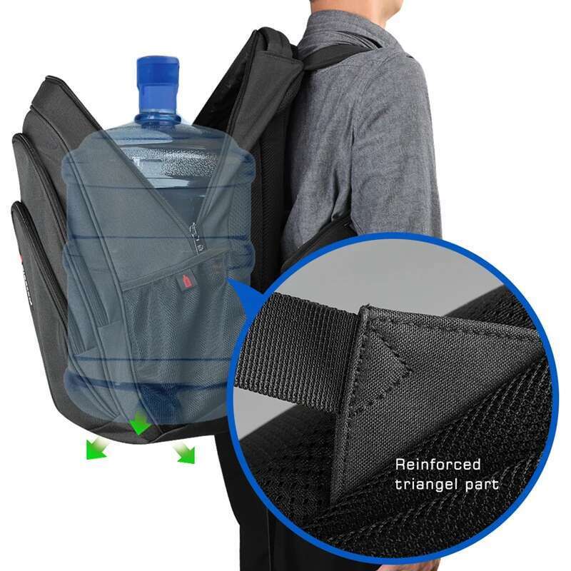 Lifetime Warranty Large Capacity 15.6Inch Laptop Anti Theft Backpack College Schoolbag Travel Bag For Men