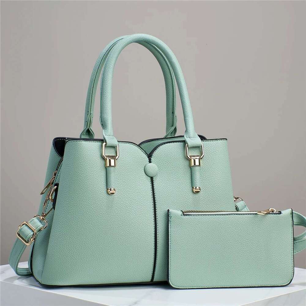 Handbag Set Spring New Design 2 Pieces Women's Shoulder Women Purses And Handbags