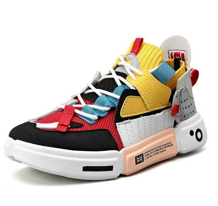 Factory New Design Custom shoes Thick Sole Mesh Breathable Men's Walking Casual Running Sneakers Z 5.1-4