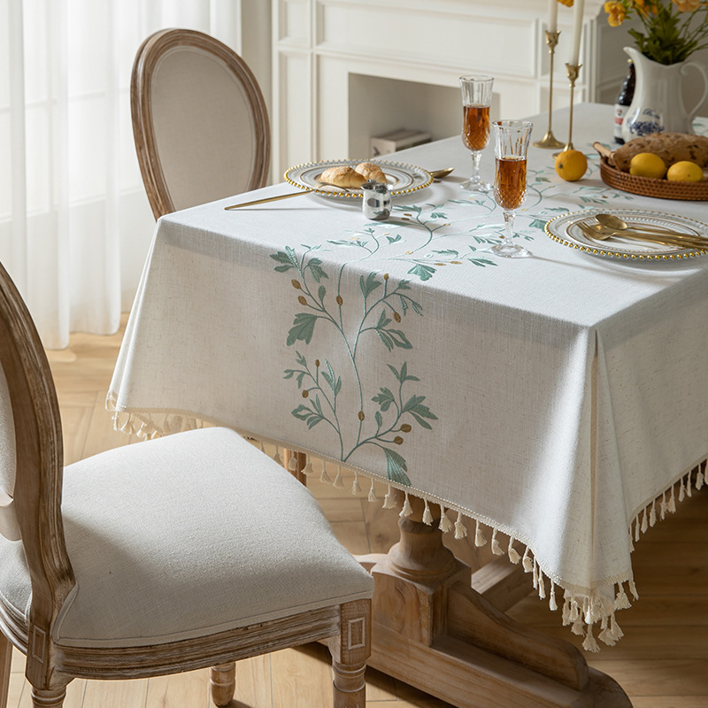 W12 plastic coffee table table mat tablecloth ins rectangular washable wipeable tablecloth dirt-resistant waterproof and oil-proof