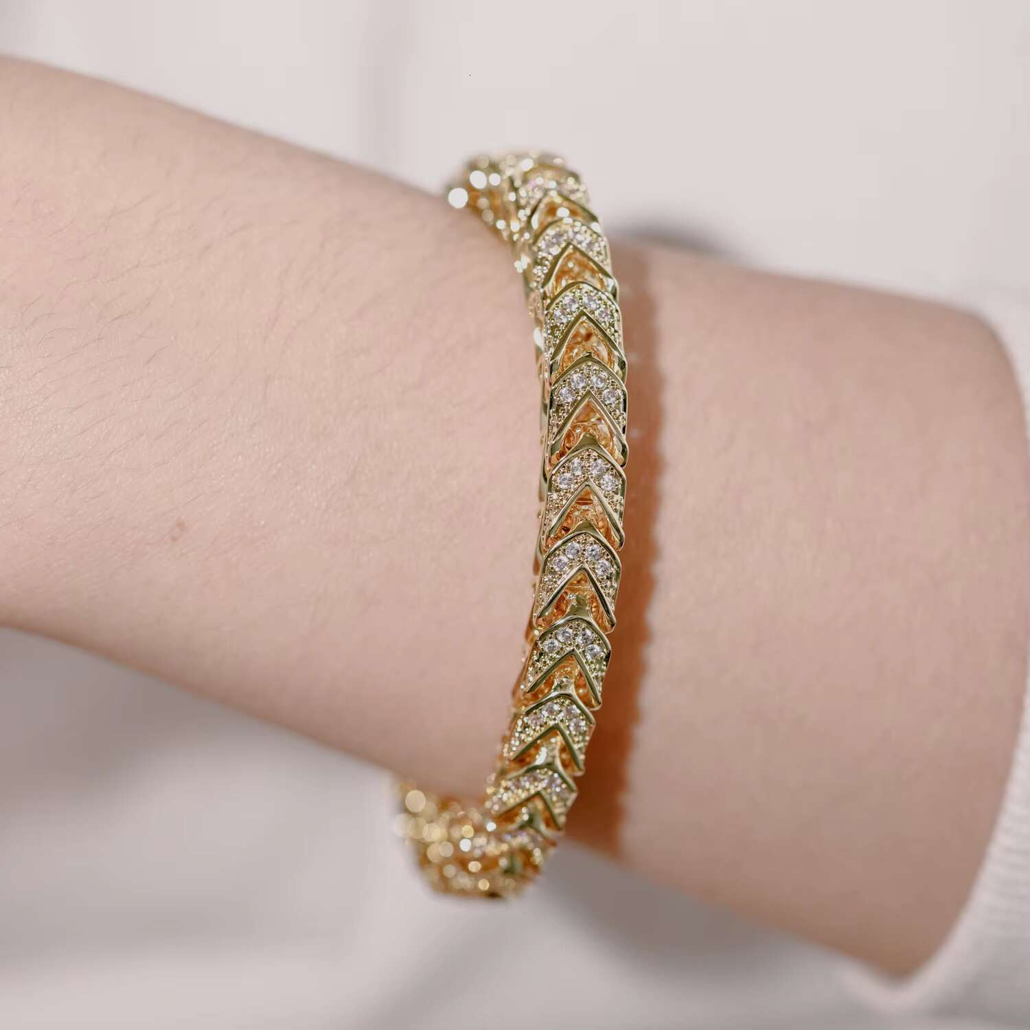Mens Hip Hop Moissanite Jewelry Set Miami Cuban Link Bracelets and Bangles Unique Style for the Modern Gentleman