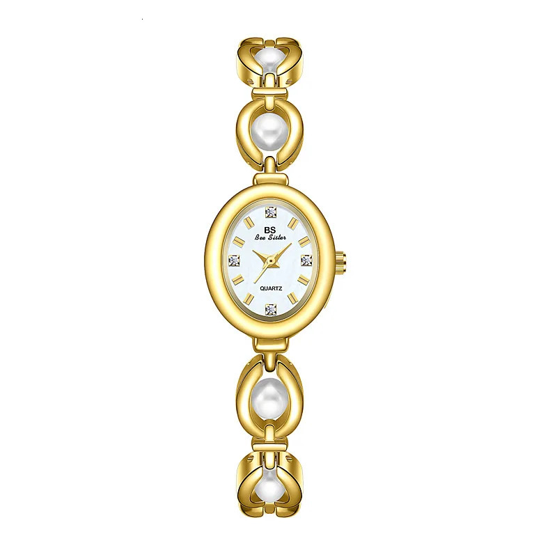 UTHAI Womens Watch Japanese Style Light Simple Pearl Bracelet Jewelry Waterproof Womens Fashion Watch Gift 250425