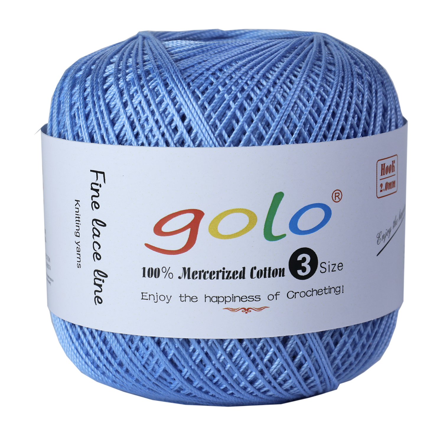 golo Crochet Thread Size 3 Yarn for Hand Knitting Crochet yarn