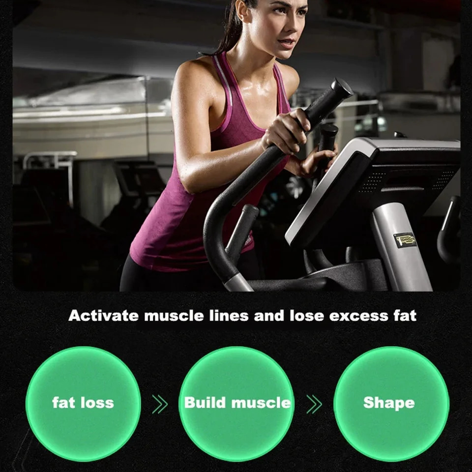 Rechargeable Muscle Massager Portable Muscle Trainer Abdominal Trainer Muscle Toning Fitness Massager Relaxes Fatigue 250424