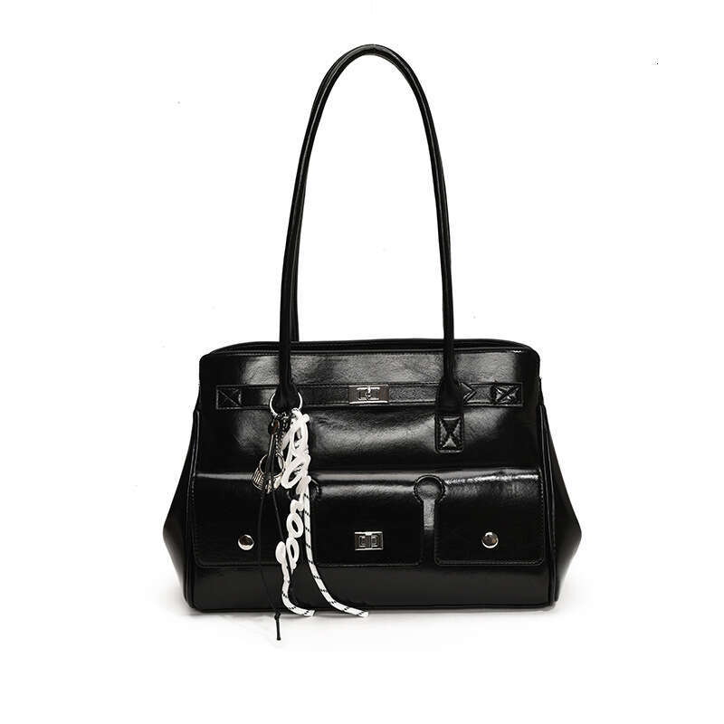 Commuter Large Capacity Handbag For Women 2025 New Versatile Shoulder Trendy Fashion Temperament Niche Armpit Bag