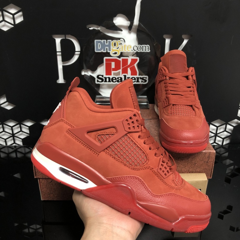 Top Designer Men Women 4 Basketball Shoes Fashion 4s Panda Military Black Cat White Oreo Lightning Outdoor Sneakers Brick By Brick Sports Trainers With Box