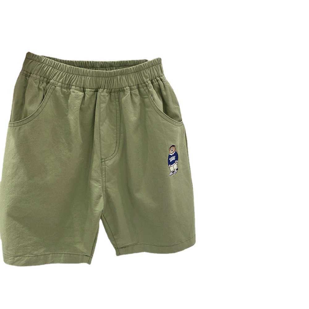 Boys Shorts for Summer Wear 2025 Summer Outfit Thin Design Big Childrens Casual Five Quarter Pants Childrens Pants Mens Fashion Y250430Y2OH
