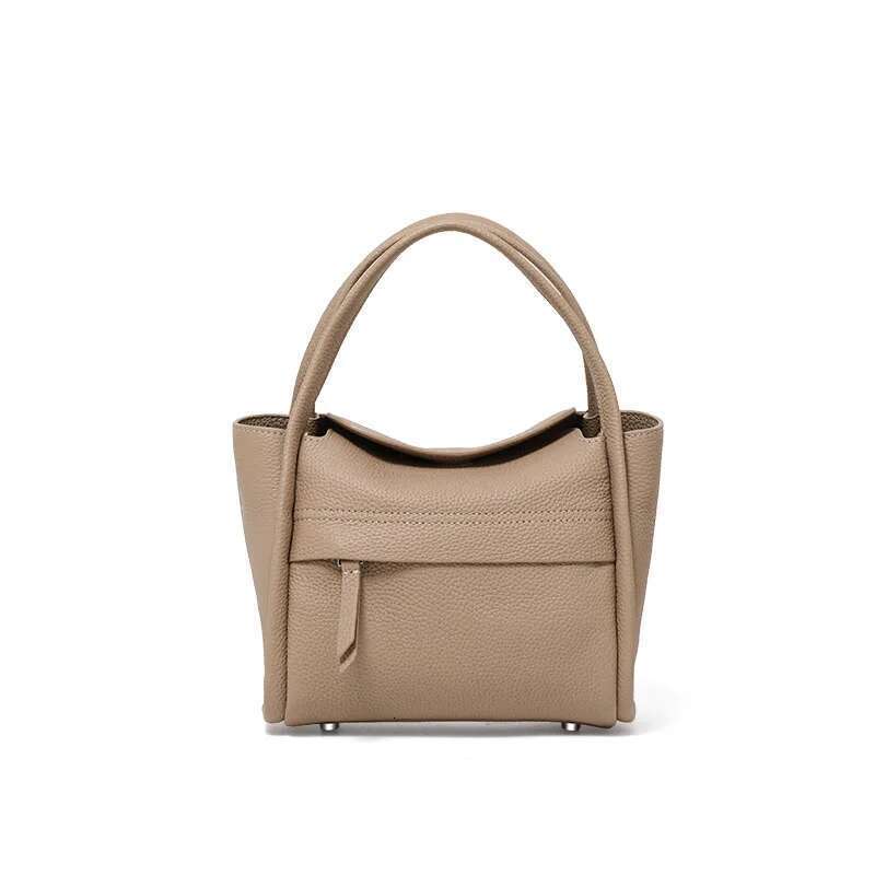Aidrani Genuine Cowhide Yuao Mini Vegetable Basket Shoulder Cross-Body Satchel Commuter Bag 2025 Fashion Women Handbag