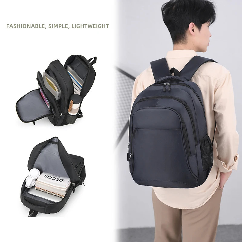 1 piece of wear-resistant and waterproof mens backpack fashionable and multifunctional large capacity outdoor leisure computer bag 250427