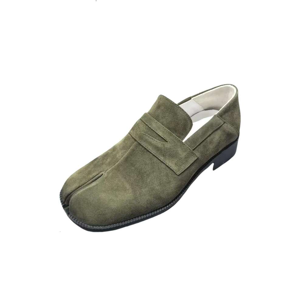 New Leisure Horseshoe Shaped Split Toe Men's Flat Casual Comfortable Loafers Designer Style Shoes For Men