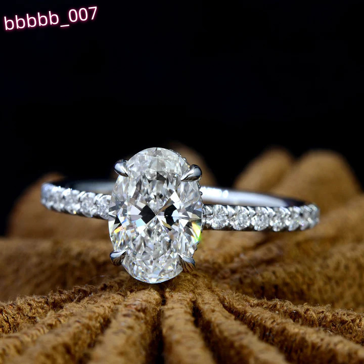 IGI Certified Lab Diamond Rings 14k 18k Solid Gold Rings Lab Grown Diamond Engagement Ring for Women Fashion Jewelry