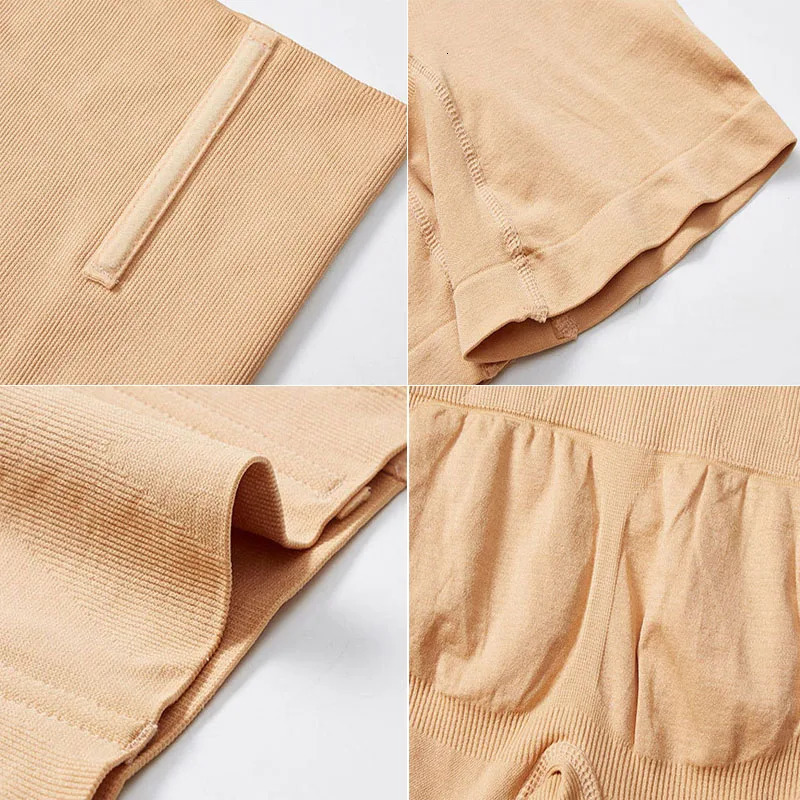 High Waist Trainer Body Shape Abdominal Weight Loss Sheath Female Flat Control Underwear Hip Lifting 250430