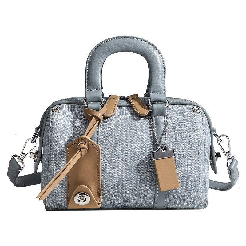 designer bag South Wind Platinum Blue Sea Pillow for Women's 2024 New Versatile Handbag Single Shoulder Crossbody Bag