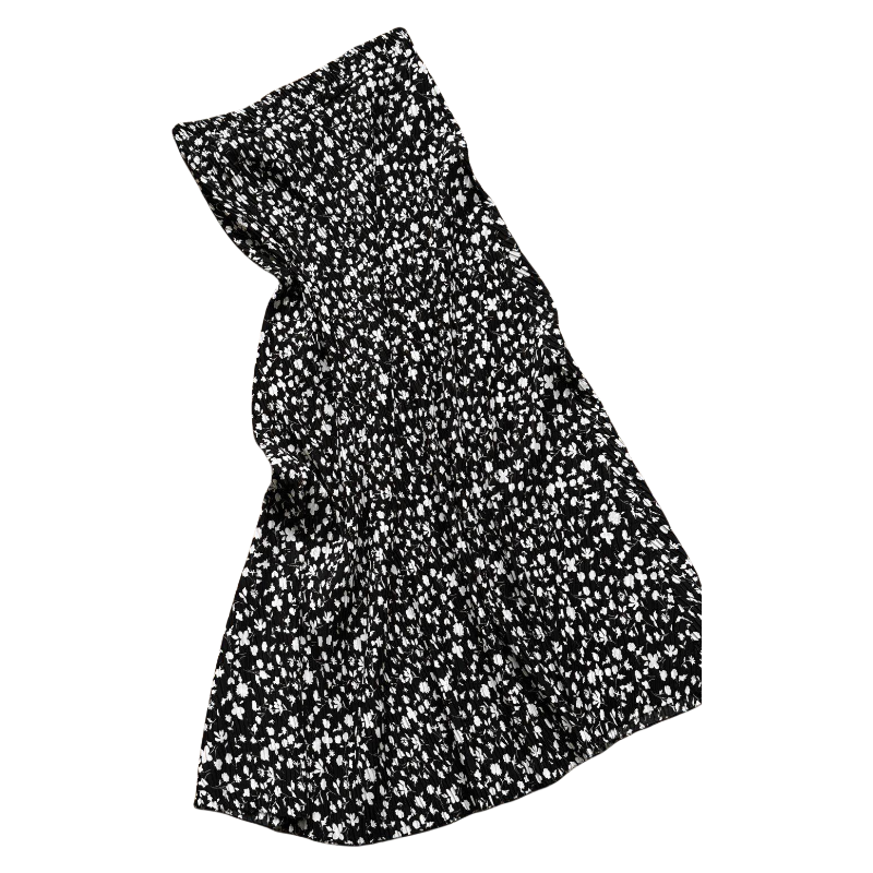 CC Paris 2025 Reactive printed lace dress Fashion Week Show Customized Fashion Tailored clothing womens Fashion Paris.M394