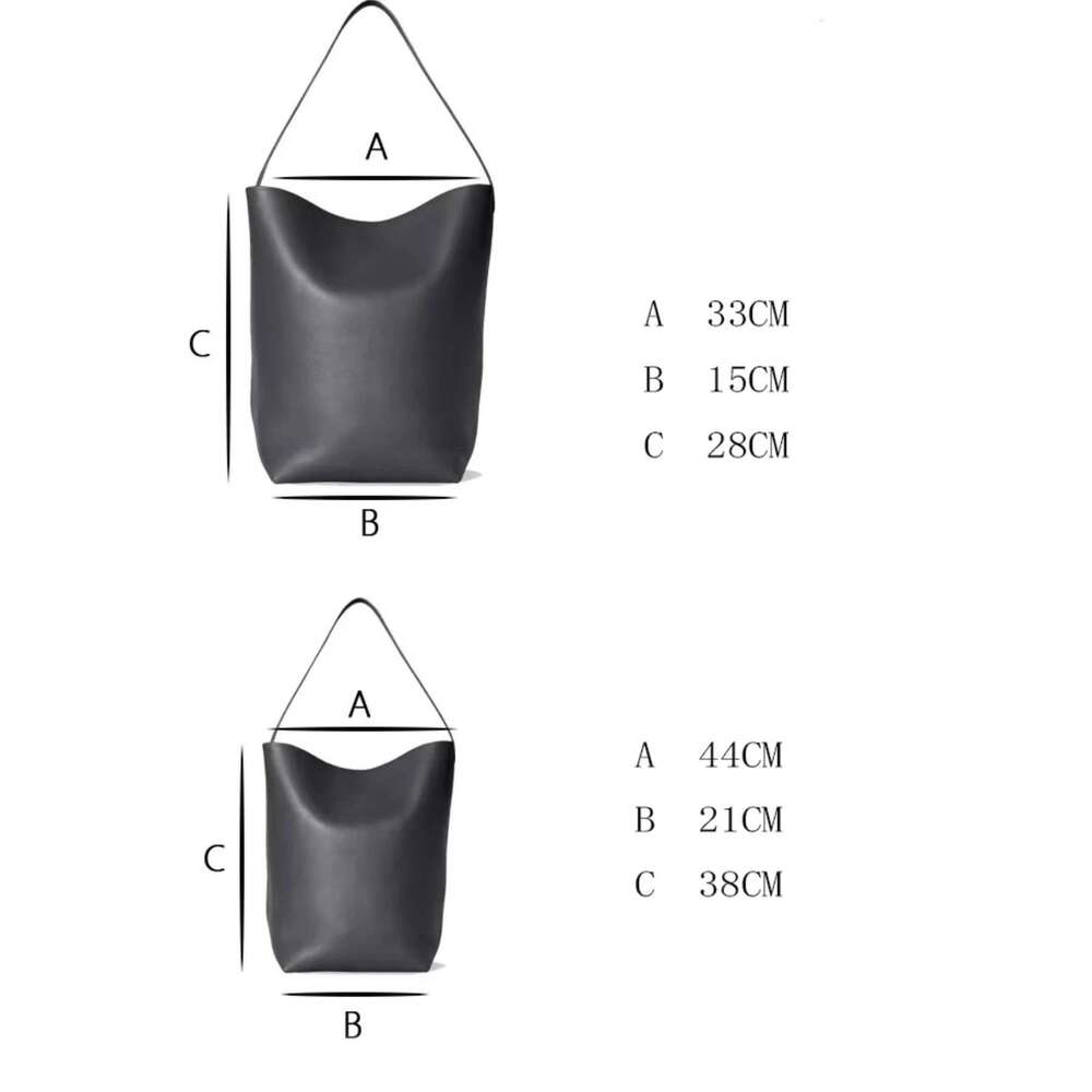 2025 New Tote Large-Capacity Clothes Organizer Bucket Bags Soft Leather Big Handbag For Women Beach Makeup Bag