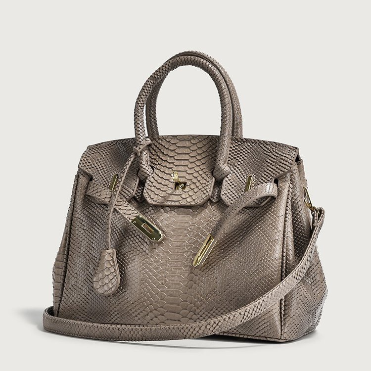 Snake Skin Pattern 2025 Autumn/Winter New Trendy Handbag Versatile Large Capacity Women's Bag