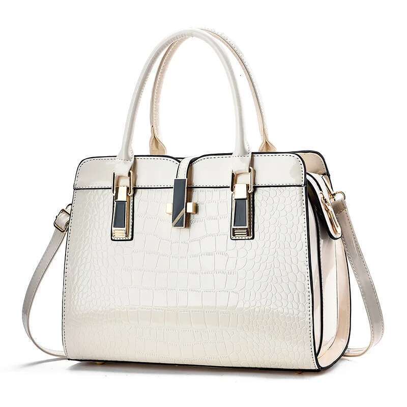 designer bag Fashion Capacity Women Tote Patent Leather Top Handle Purse Casual Large Shoulder Bag Ladies Handbags